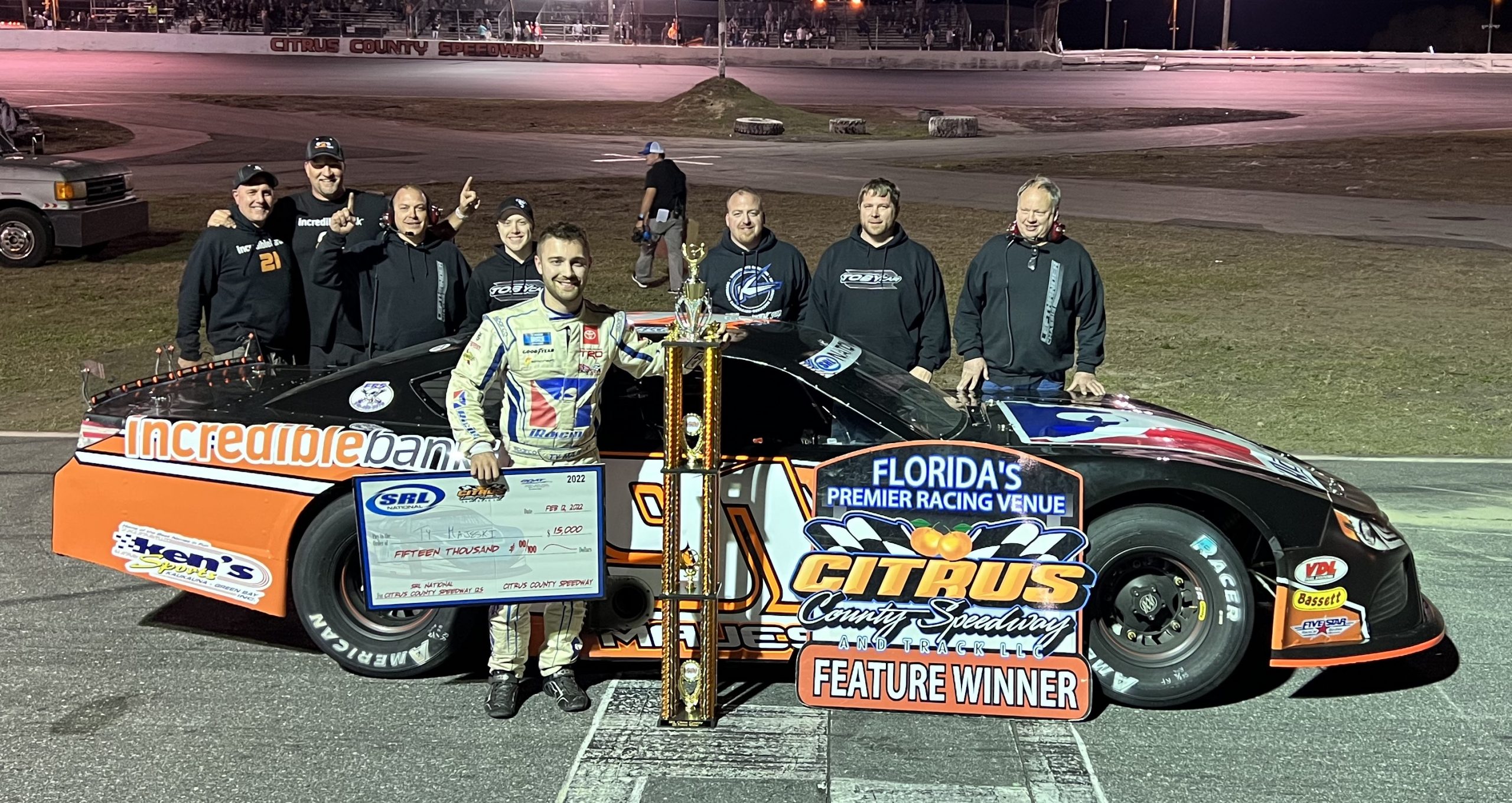 Majeski “Magical” in Debut of SRL National at Citrus County Speedway